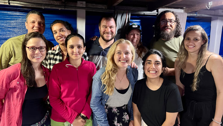 The research group from Sweden, Brazil and the UK.