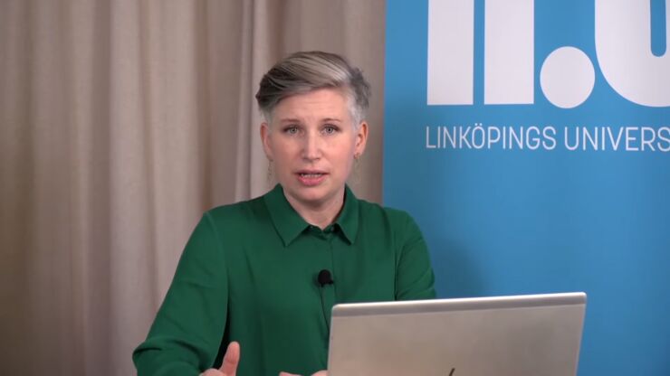 Lisa Guntram föreläser