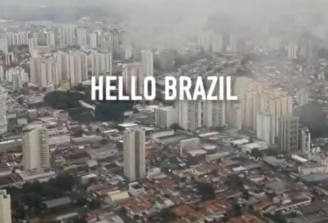 Flygbild över stad.