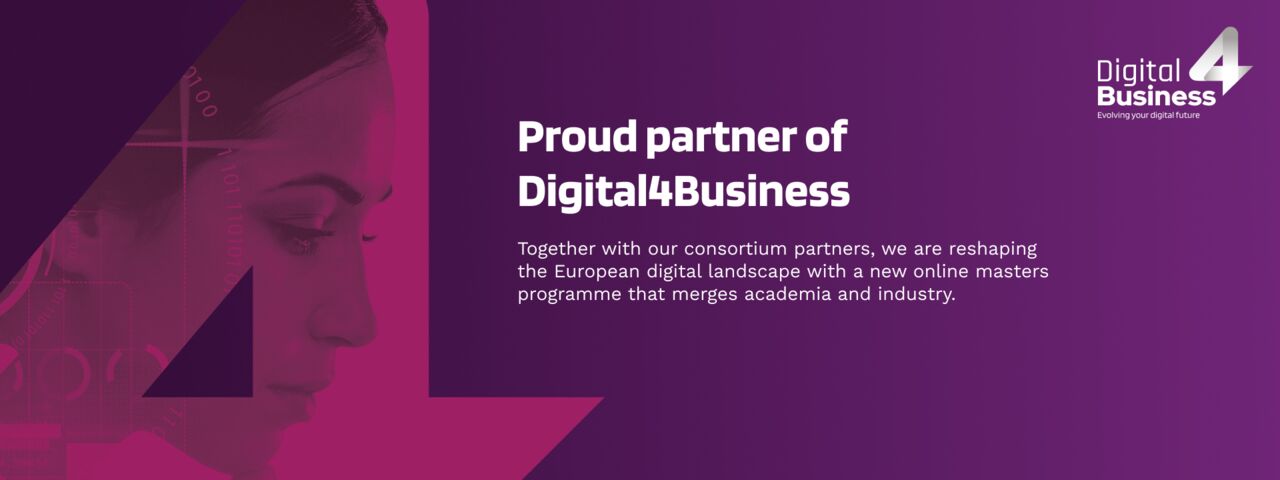 Proud partner of Digital4Business banner 