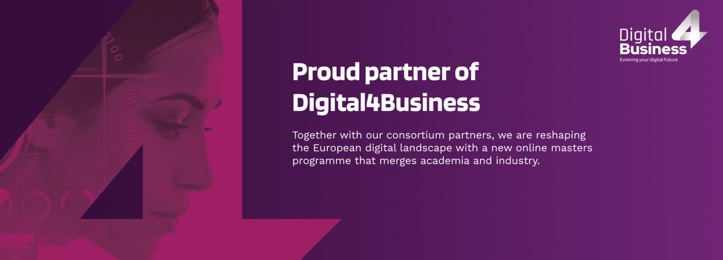 Proud partner of Digital4Business banner 