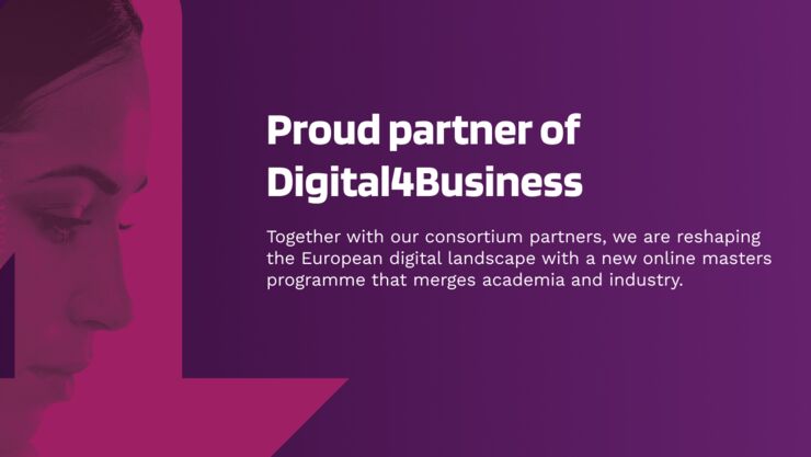 Proud partner of Digital4Business banner 