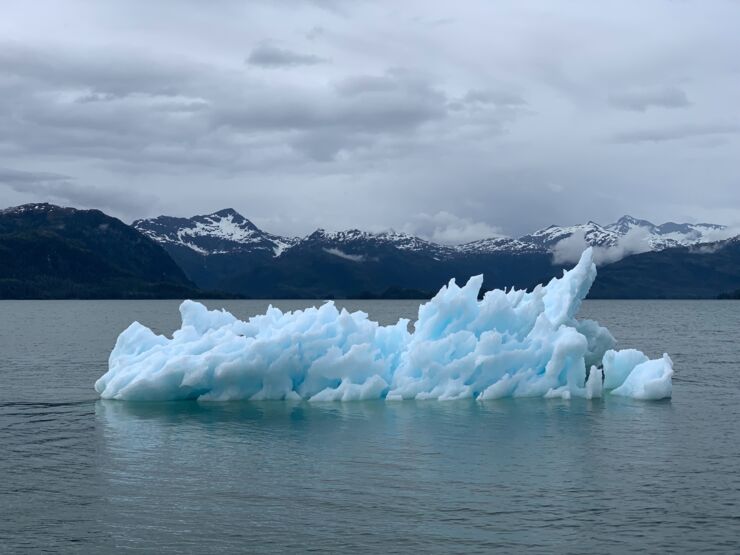 Melting iceberg