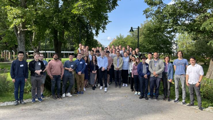 group photo of the participants in the TDEP summer school 2023
