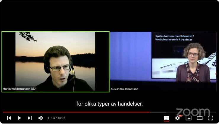 Skogsbränder - en presentation av Martin Waldemarsson, Universitetslektor vid Linköpings universitet