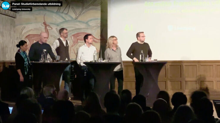 Deltagare i paneldiskussion