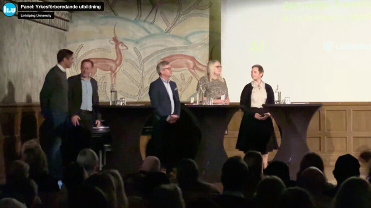 Deltagare i paneldiskussion