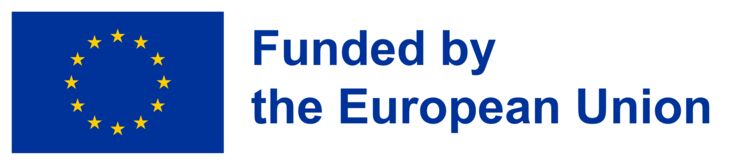 Logotyp i färg Funded by the EU