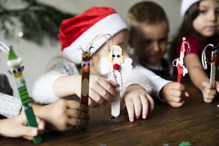 Children in pre-school.