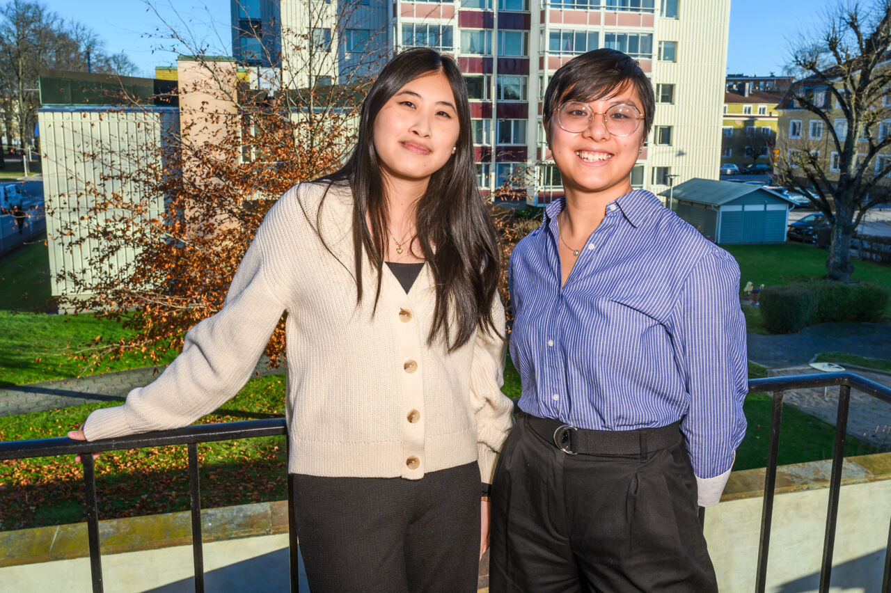 Cindy Khuong och Maria Brunned