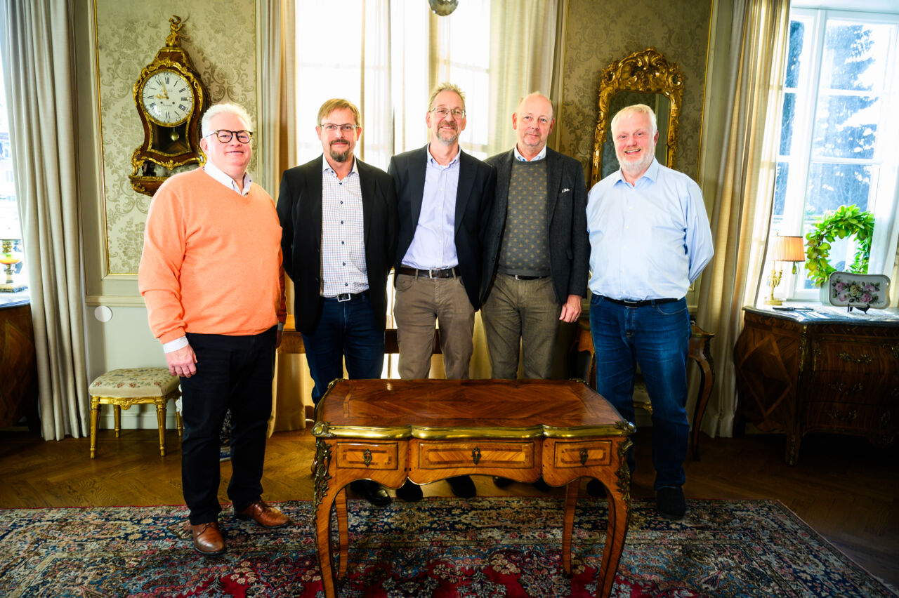 Mikael Engdahl, Robert Willén, Henrik Ahl, Per Åberg och Fredrik Willén
