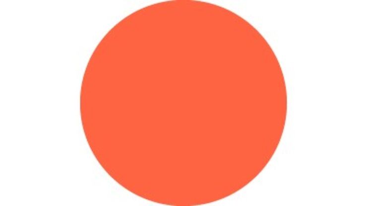 orange circle