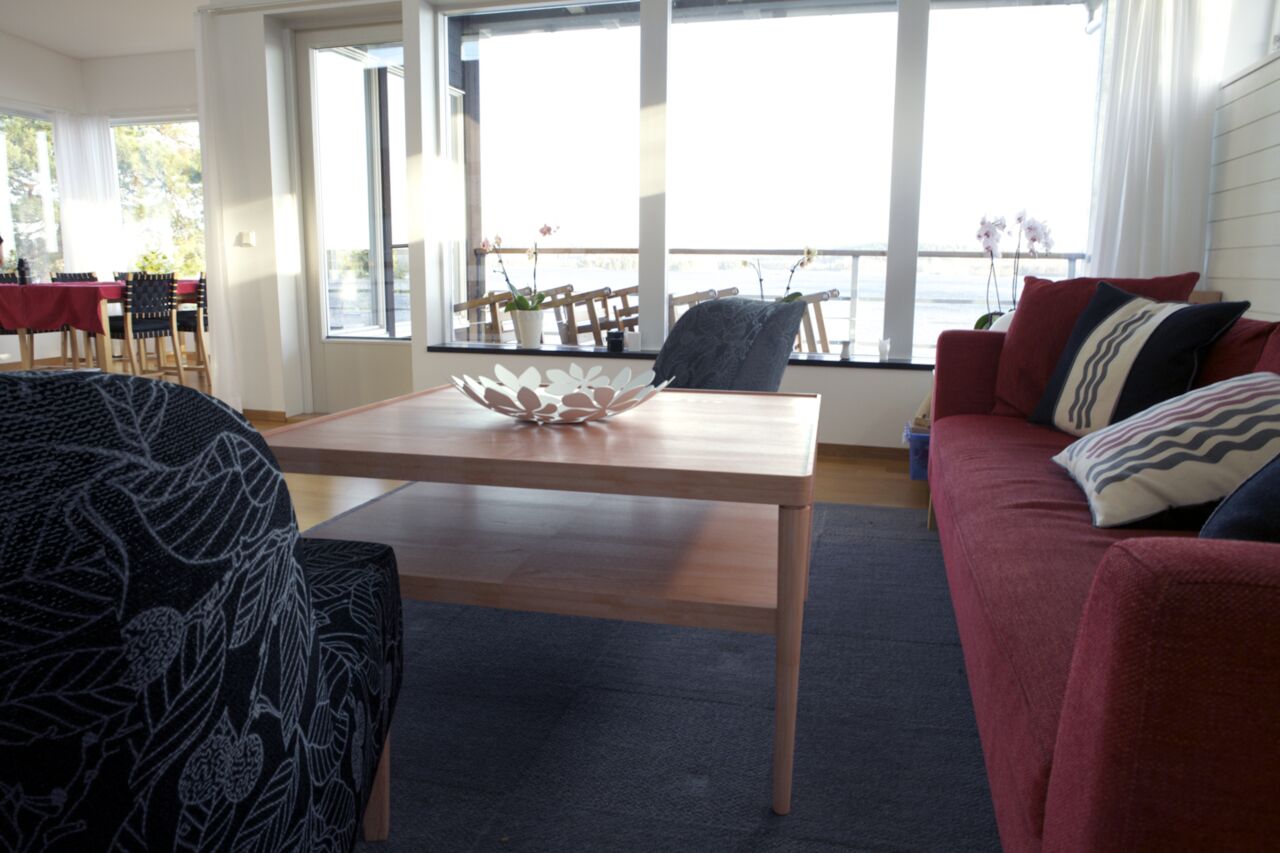 virtual furnitures placed into the captured scene