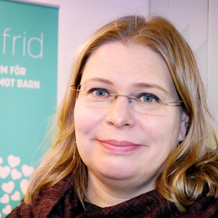 Laura Korhonen, professor i barn- och ungdomspsykiatri och centrumchef för Barnafrid.