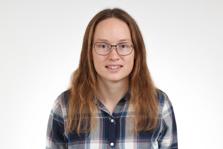 Headshot, young woman.