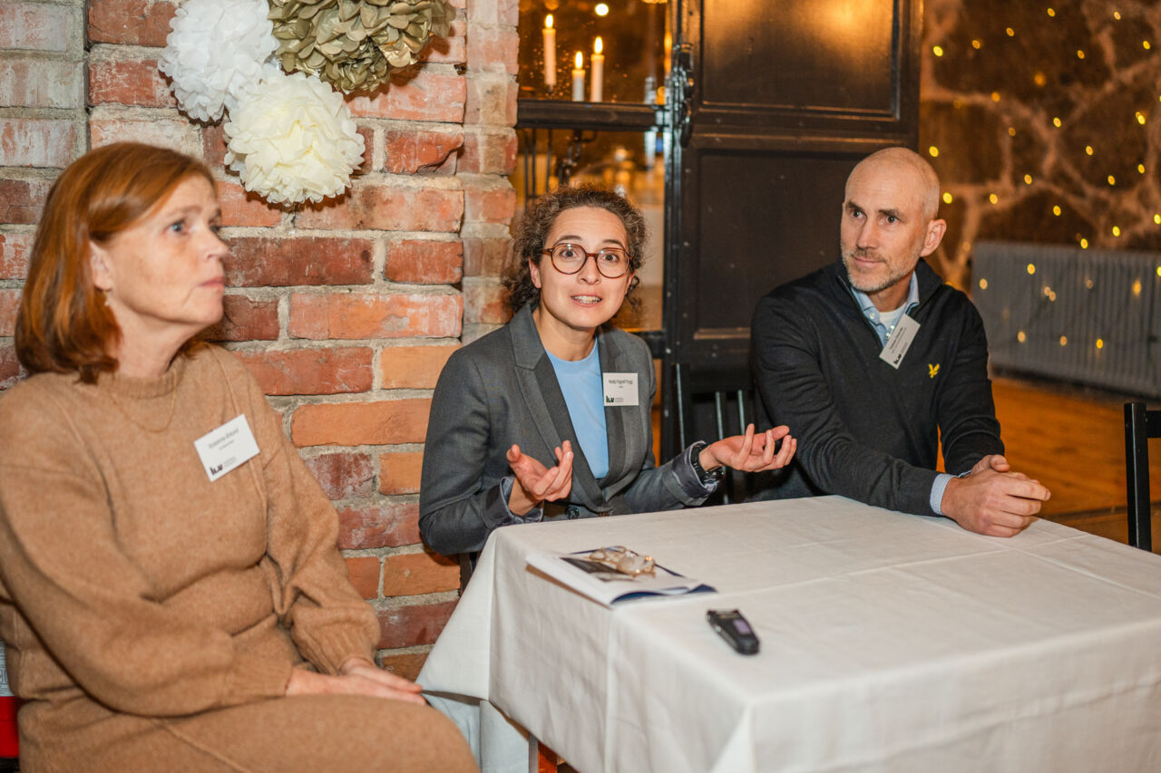 Panelsamtal under vetenskaplig salong