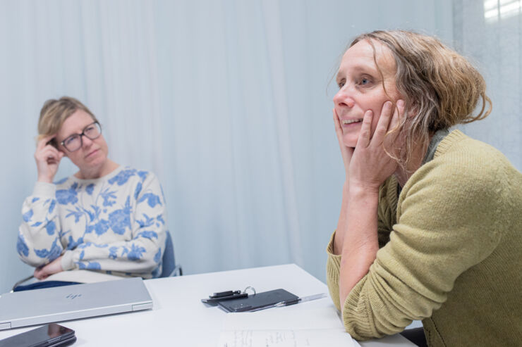 Eva Lövbrand and  Anna Bohman.