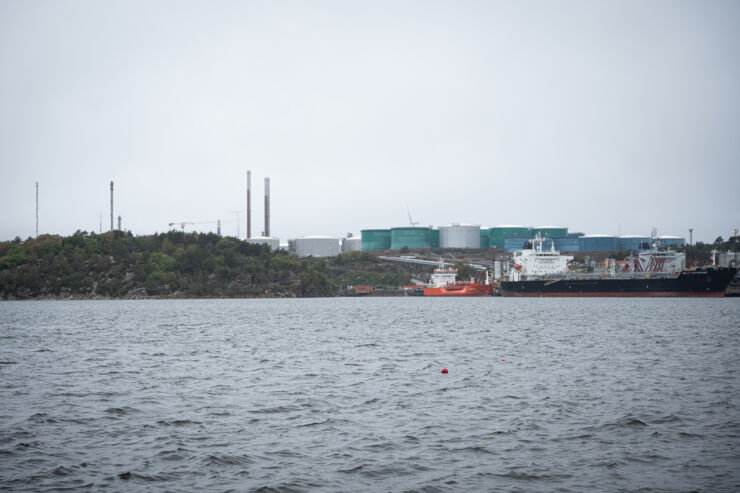 Preem's refinery in Lysekil.