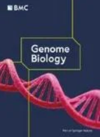 Cover of publication 'Cover image for Genome Biology.'