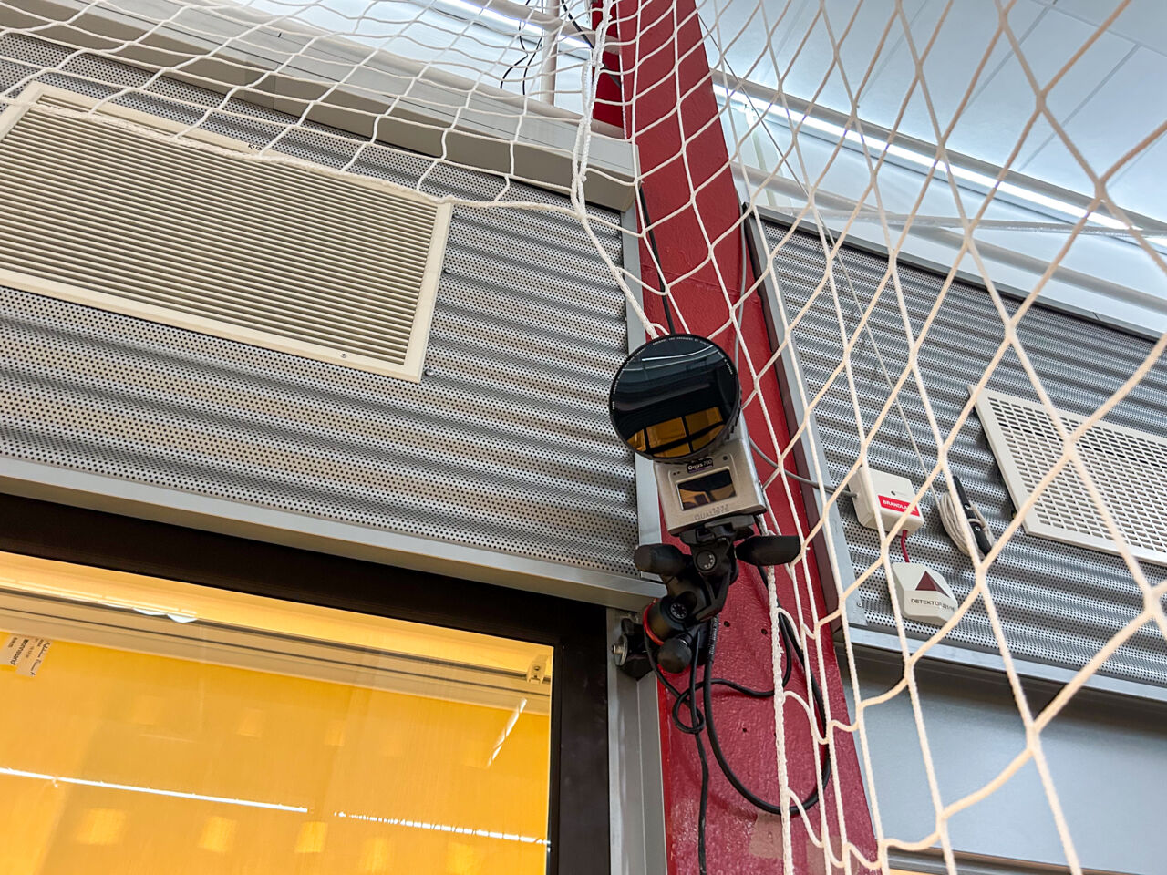 Kamera till positioneringssystem.