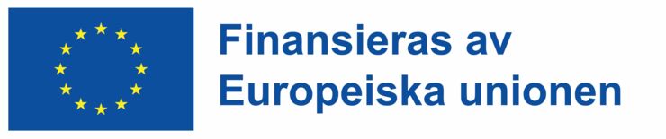Finansieras av Europeiska unionen logotyp