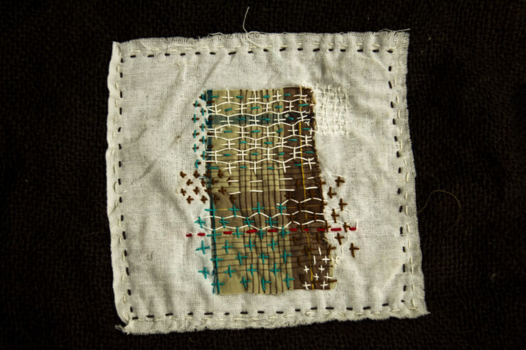 A piece of textile art.