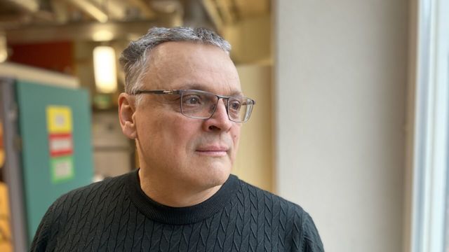 Portrait of professor Zoran Slavnic.