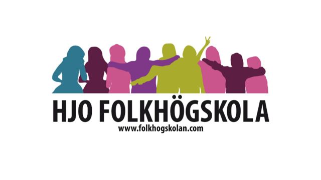 Hjo folkhögskolas logotyp
