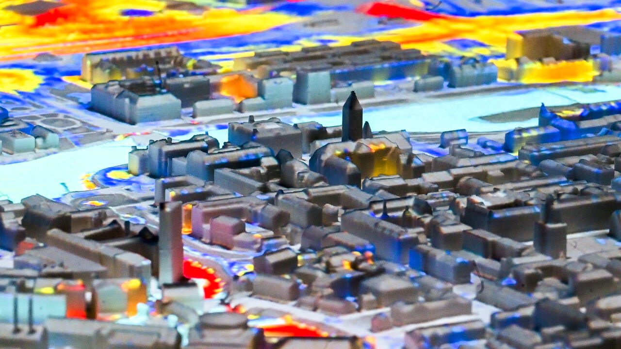 Visual City på Visualiseringscenter.