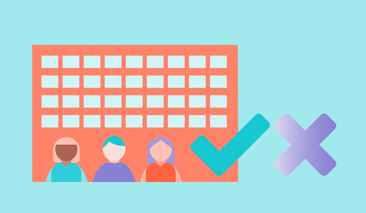 Illustration om behörighet