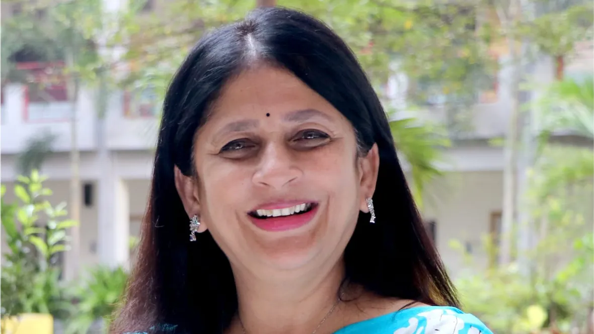 Porträtt av kvinna (Seetha Murty)