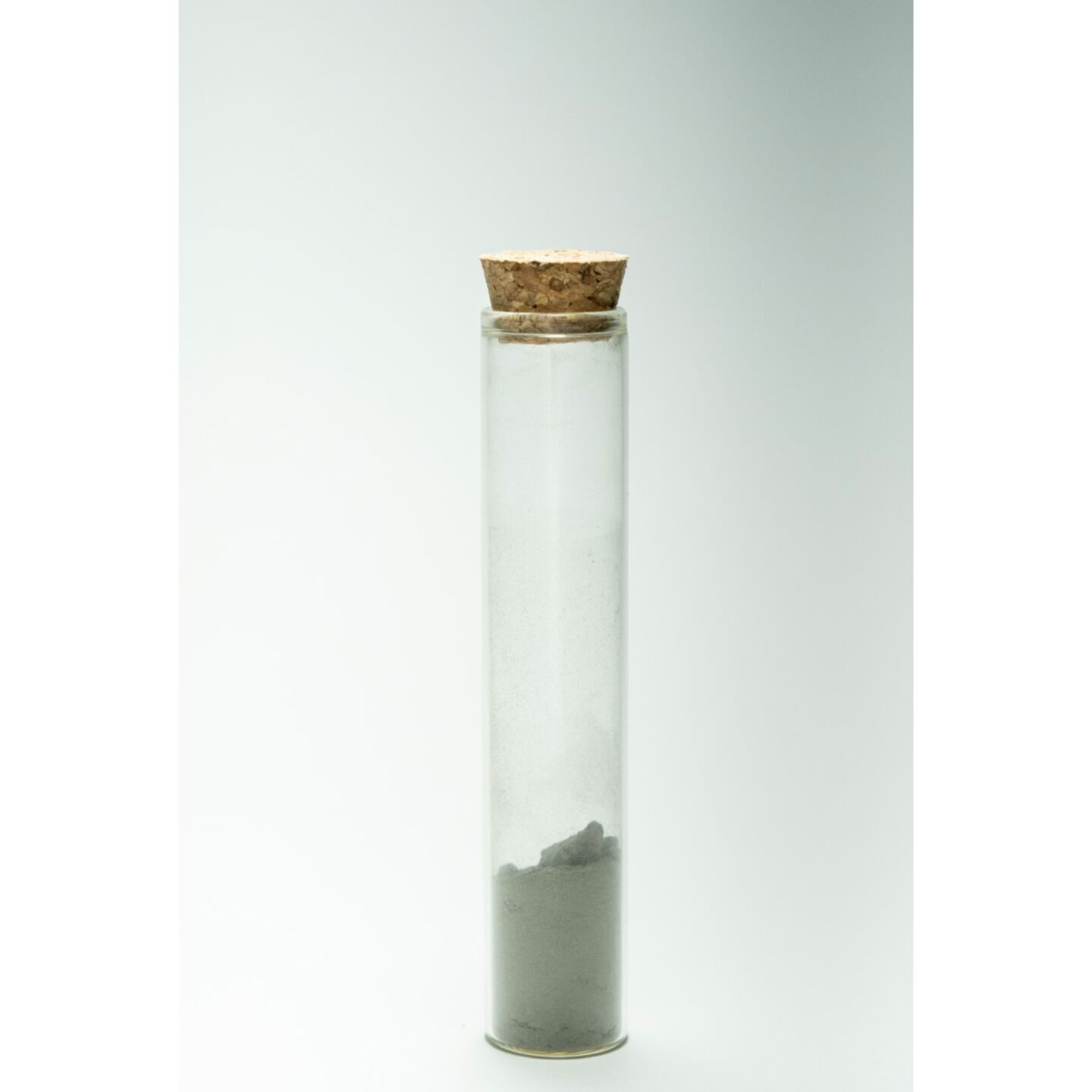 cement in test tube