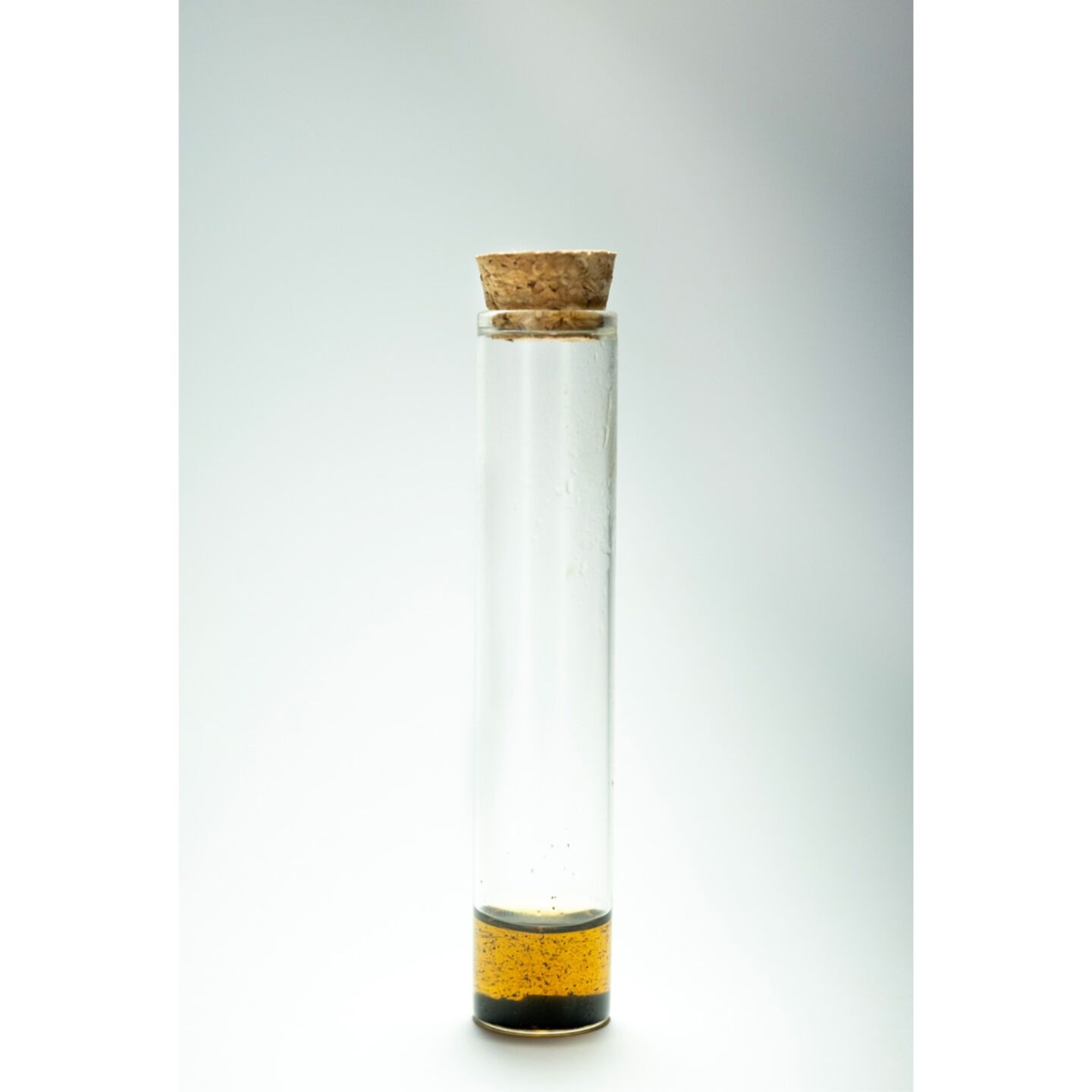 oil in test tube