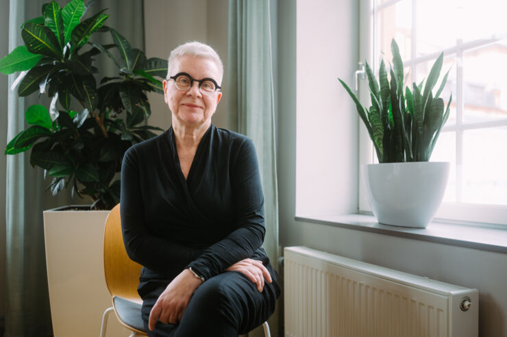 Professor Eva Hemmungs Wirtén.