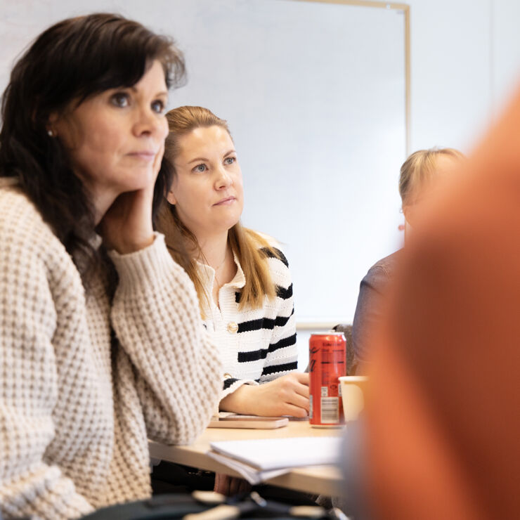 Kursdeltagare på uppdragsutbildning