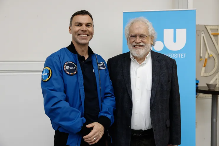 Bild på hedersdoktorerna Anton Zeilinger och Marcus Wandt