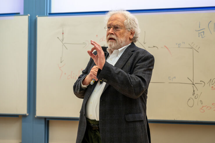 Anton Zeilinger lectures.