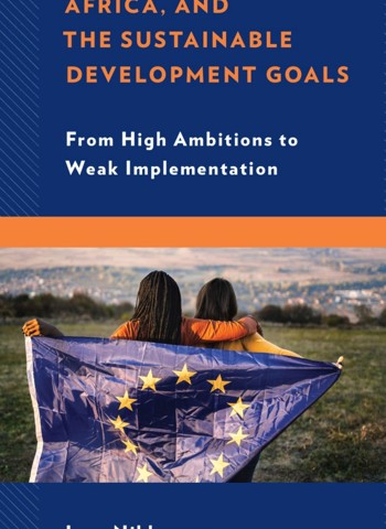 Omslag för publikation 'Bokomslag till Lars Niklassons bok The European Union, Africa, and the sustainable development goals'