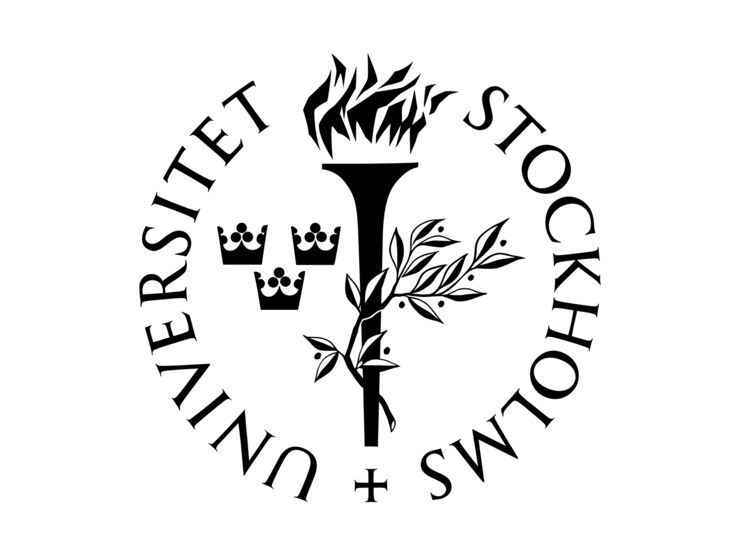 The logo of Stockholm University.