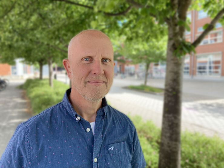 Portrait of a man outdoors