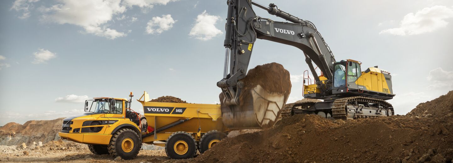 Volvo CE excavator