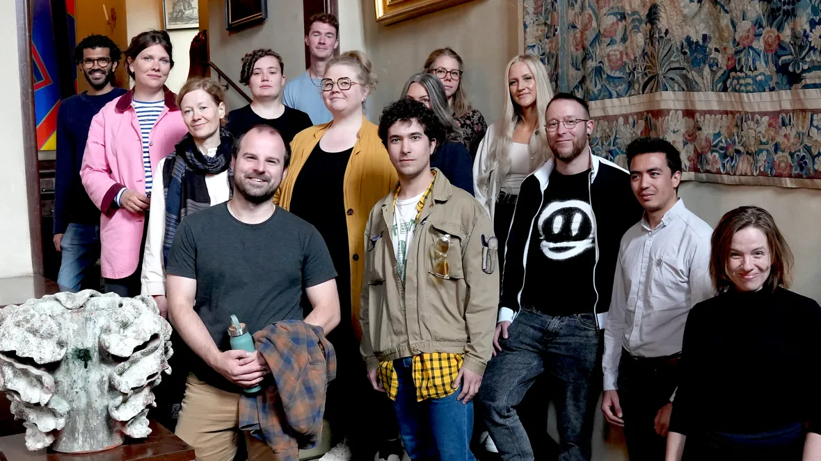 Gruppbild med doktorander