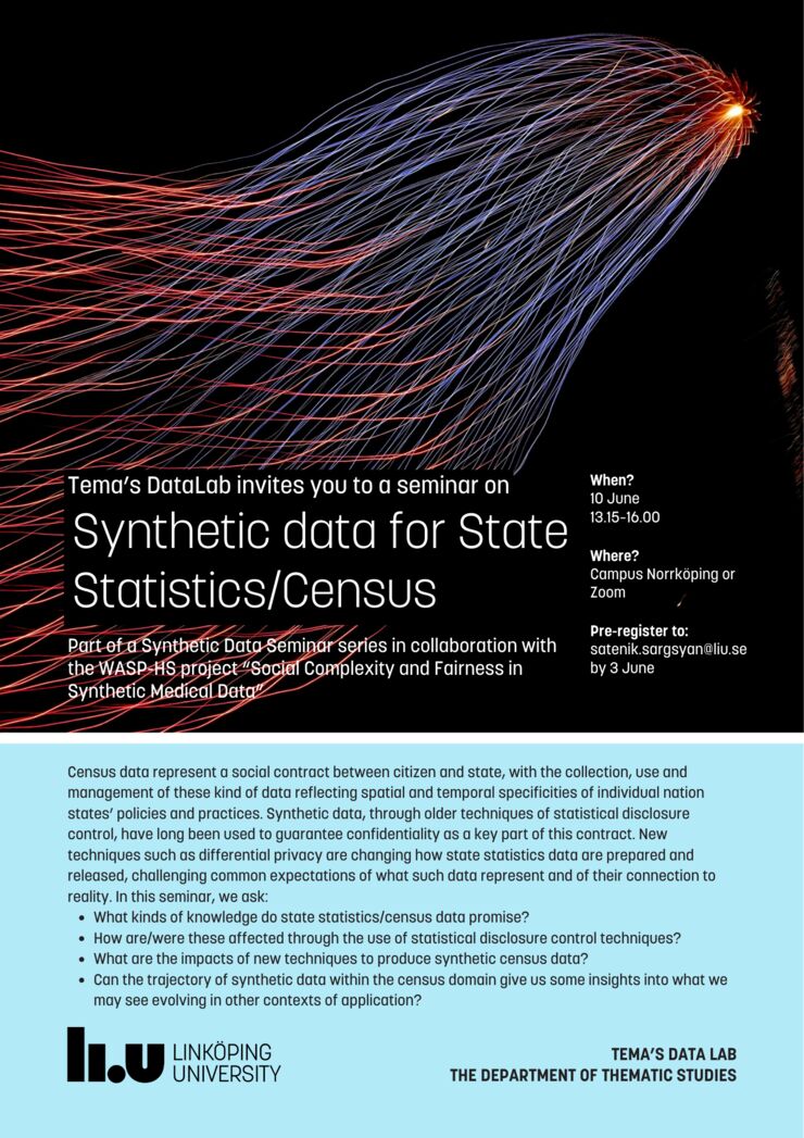 Poster for DataLab seminar