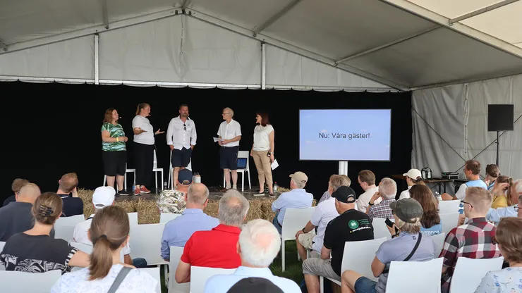 Seminarie under Borgeby fältdagar