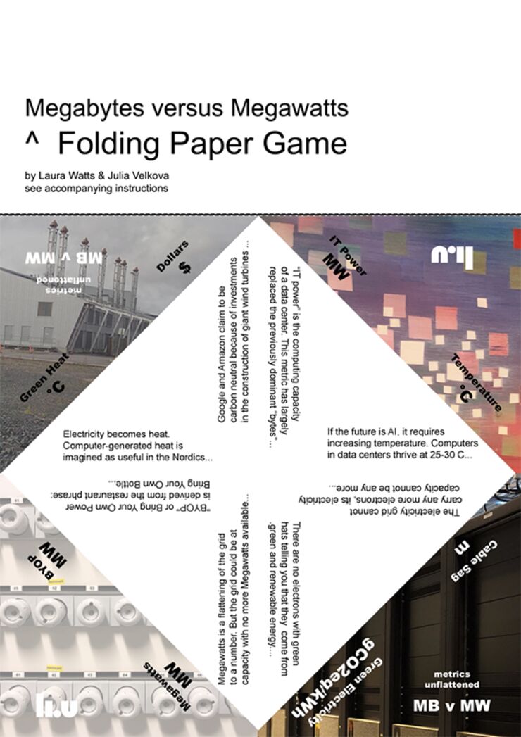Folding Paper Game Megabytes vs Megawatts