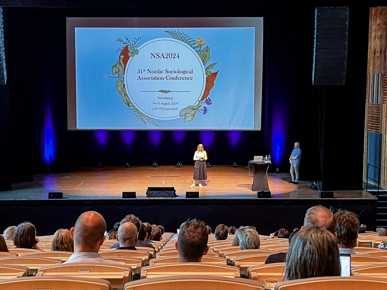 Öppningsceremoni för Nordiska sociologiförbundets konferens 2024