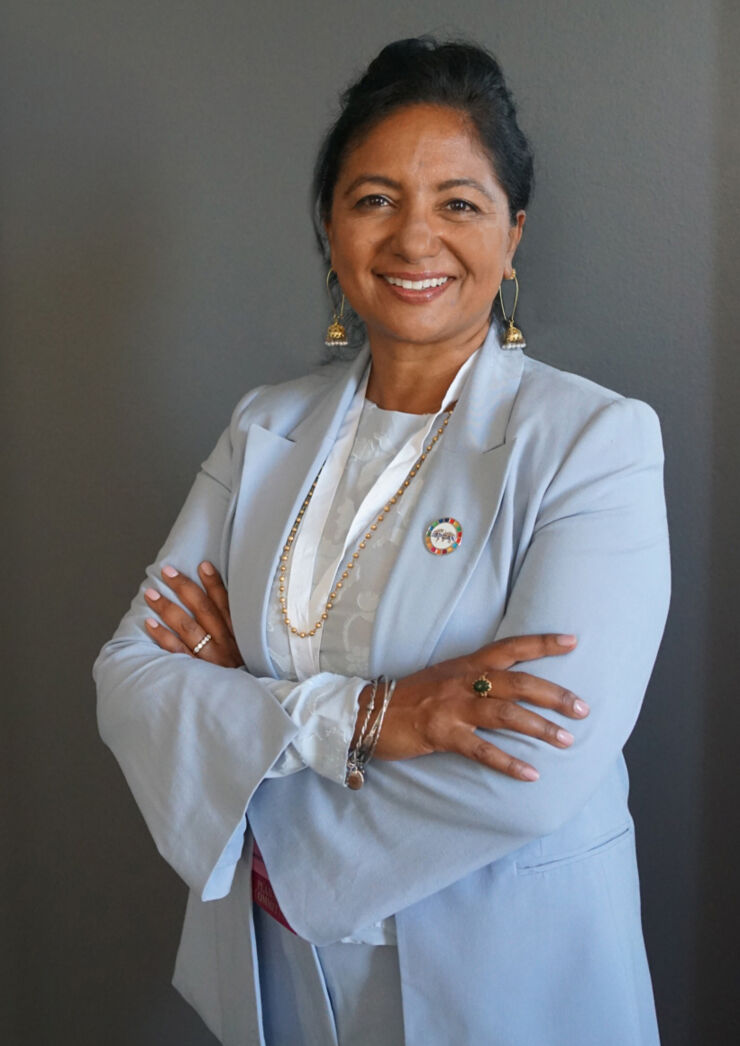 Portrait of Pragathi Tummala CEO ISPCAN