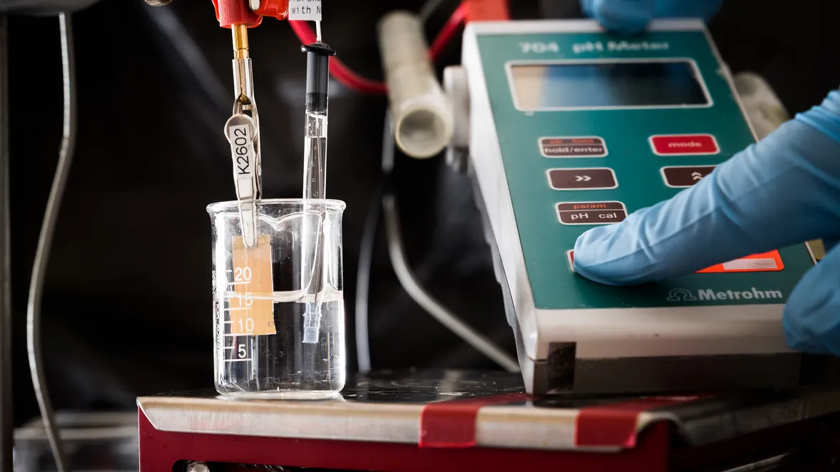 Potentiometric measurements using electrochemical nanosensors.