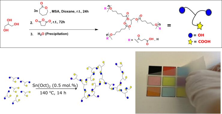 Synthesis and Polymerization of Modular Units