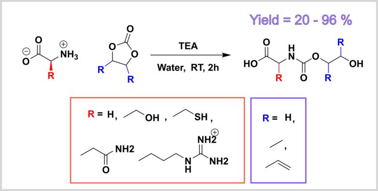 Selective transformations in water